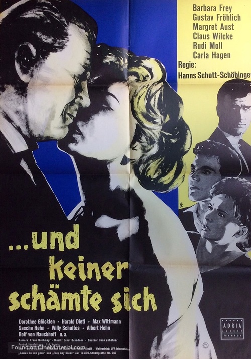 ...und keiner sch&auml;mte sich - German Movie Poster