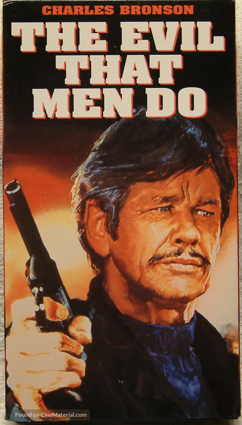 The Evil That Men Do - VHS movie cover