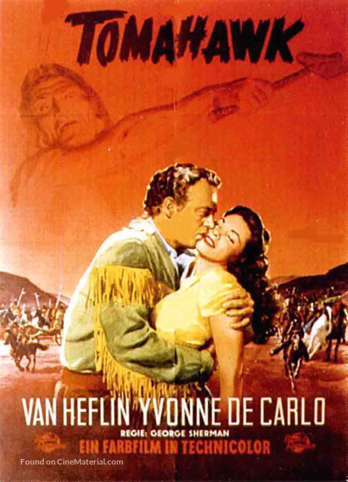 Tomahawk - German Movie Poster
