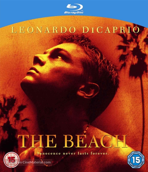The Beach - British Blu-Ray movie cover