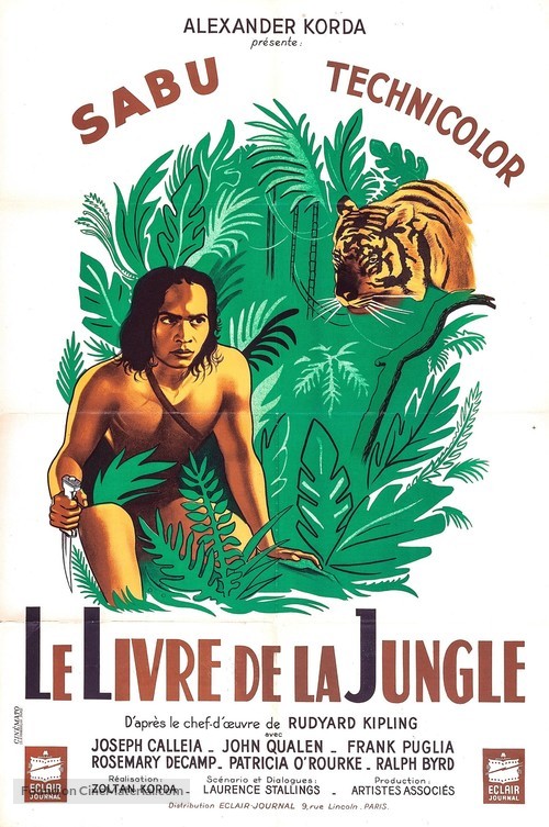 Jungle Book - French Movie Poster