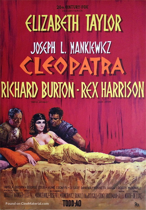 Cleopatra - Swedish Movie Poster
