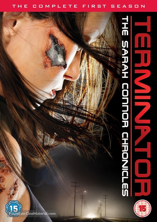 &quot;Terminator: The Sarah Connor Chronicles&quot; - British DVD movie cover