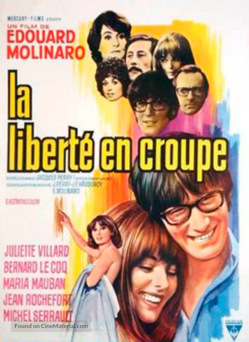 La libert&eacute; en croupe - French Movie Poster