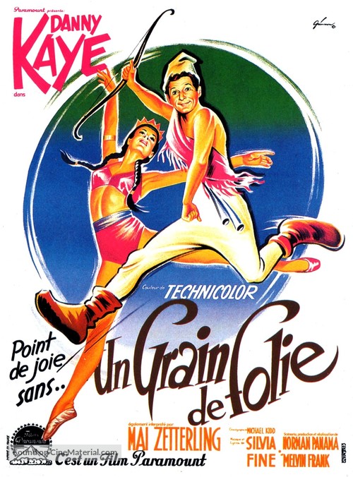 Knock on Wood - French Movie Poster