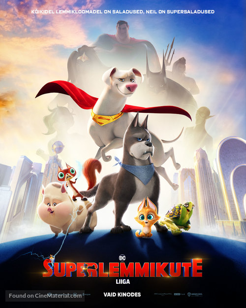 DC League of Super-Pets - Estonian Movie Poster