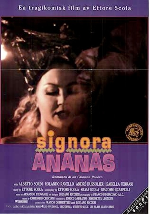 Romanzo di un giovane povero - Swedish Movie Poster