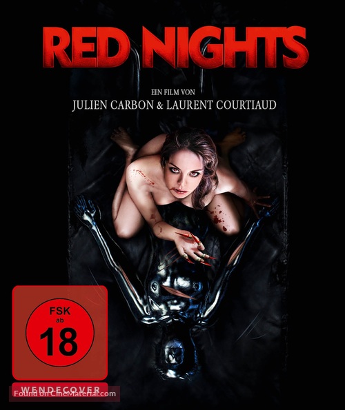 Les nuits rouges du bourreau de jade - German Blu-Ray movie cover