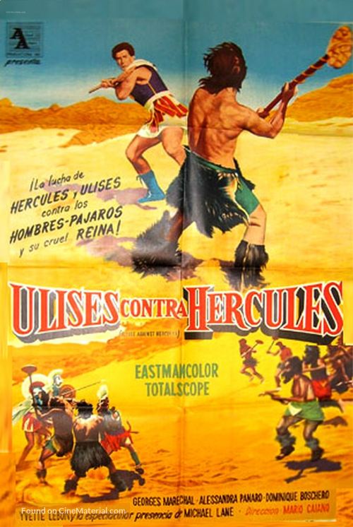 Ulisse contro Ercole - Spanish Movie Poster