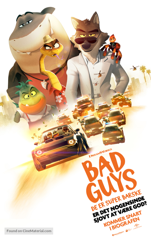 The Bad Guys - Danish Movie Poster