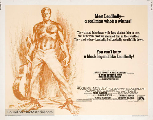 Leadbelly - British Movie Poster