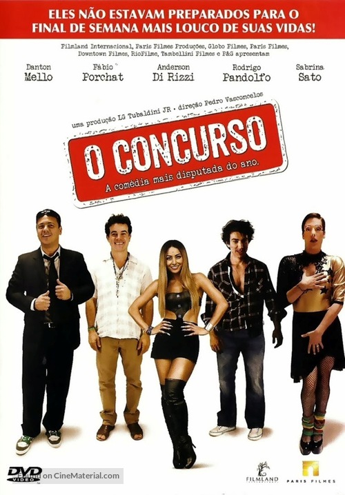 O Concurso - Brazilian DVD movie cover