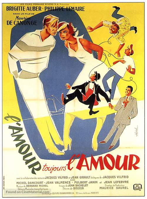 L&#039;amour toujours l&#039;amour - French Movie Poster