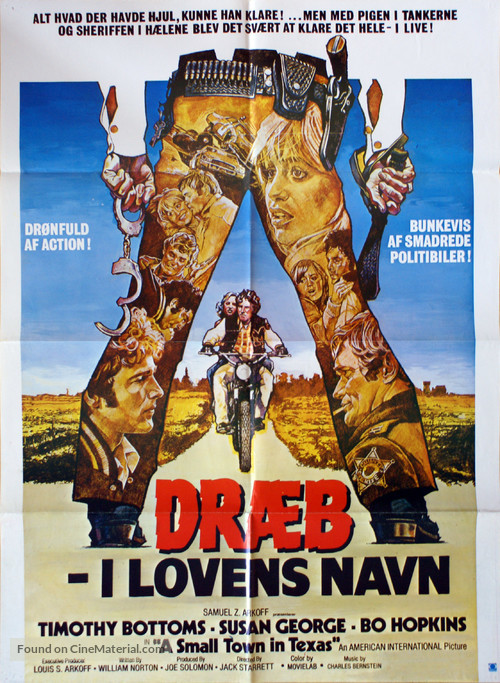 A Small Town in Texas - Danish Motion movie poster