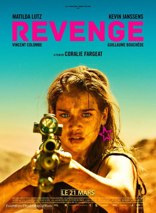Revenge - Belgian Movie Poster
