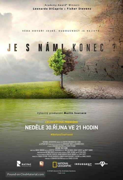 Before the Flood - Czech Movie Poster