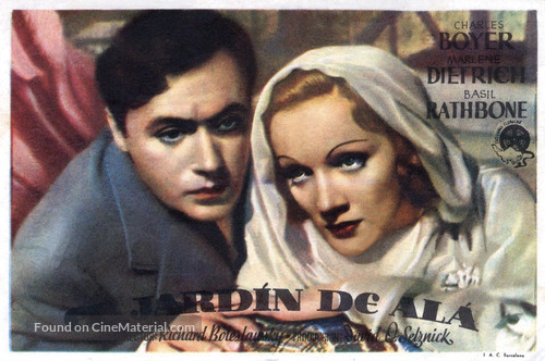 The Garden of Allah - Spanish Movie Poster