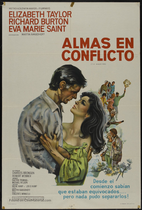 The Sandpiper - Argentinian Movie Poster