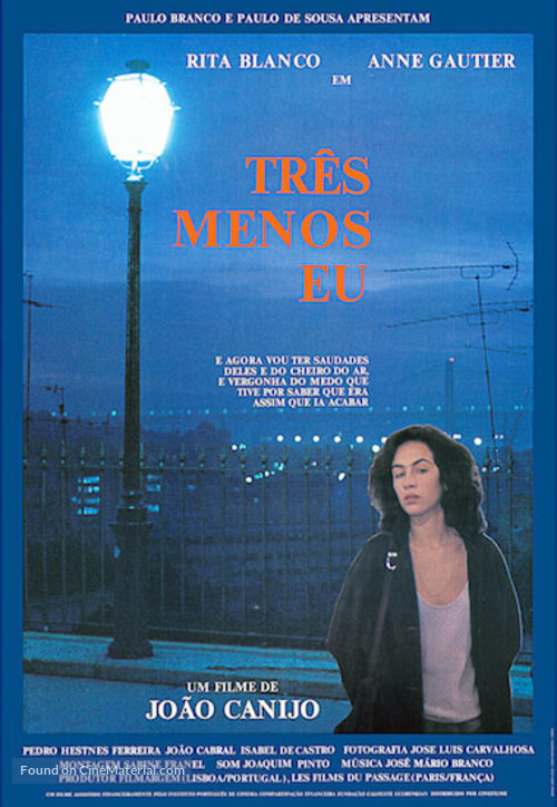 Tr&ecirc;s Menos Eu - Portuguese Movie Poster