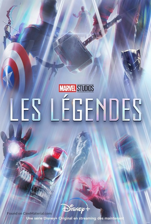 &quot;Marvel Studios: Legends&quot; - French Movie Poster