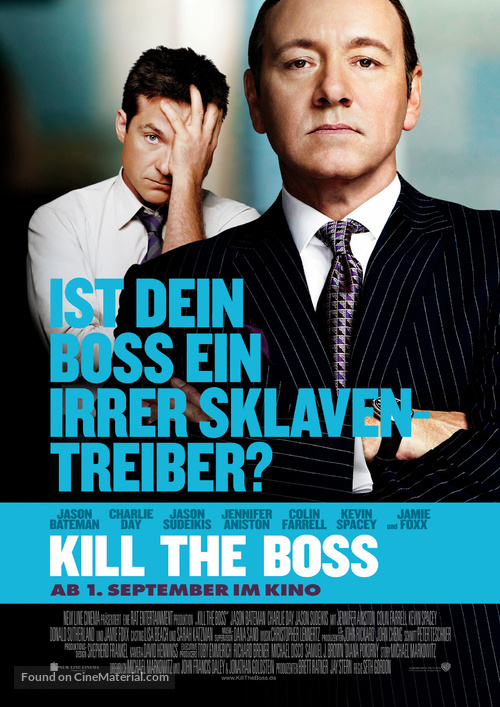 Horrible Bosses - German Movie Poster