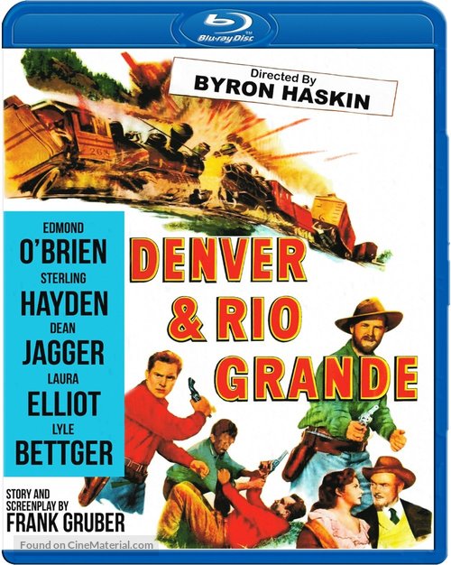 Denver and Rio Grande - Blu-Ray movie cover