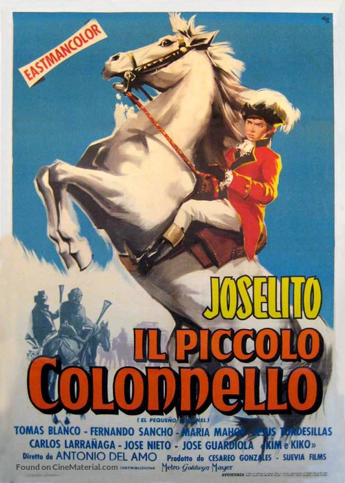 El peque&ntilde;o coronel - Italian Movie Poster