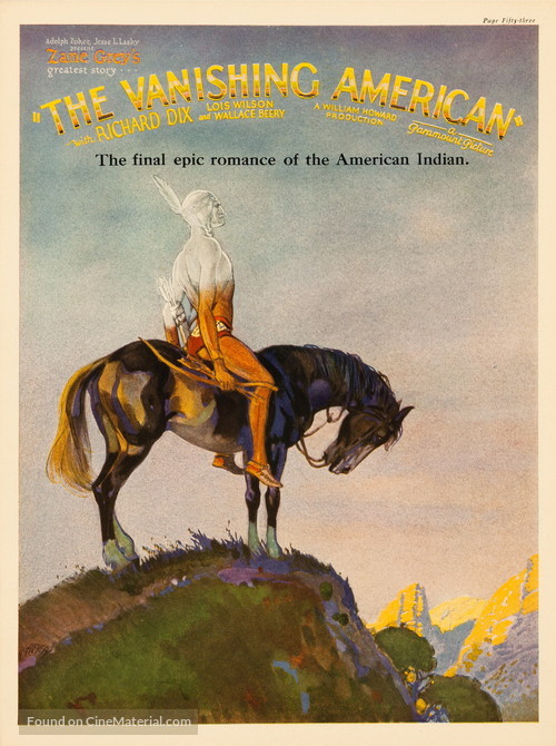 The Vanishing American - poster
