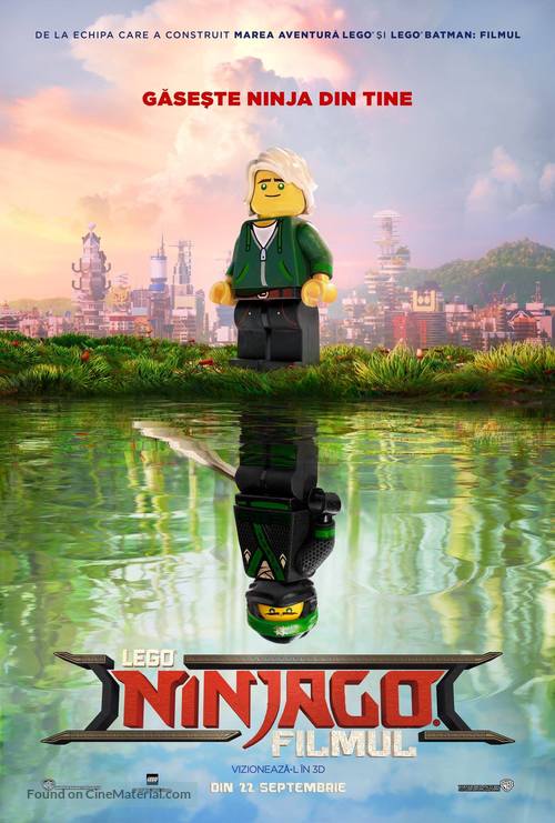 The Lego Ninjago Movie - Romanian Movie Poster