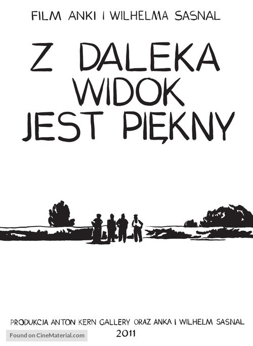 Z daleka widok jest piekny - Polish Movie Poster
