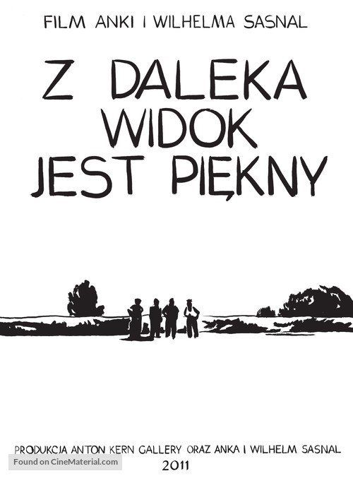 Z daleka widok jest piekny - Polish Movie Poster