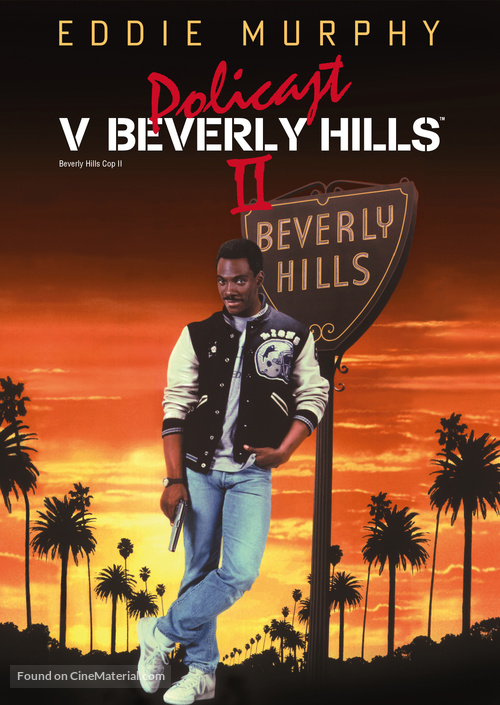 Beverly Hills Cop 2 - Czech Movie Cover