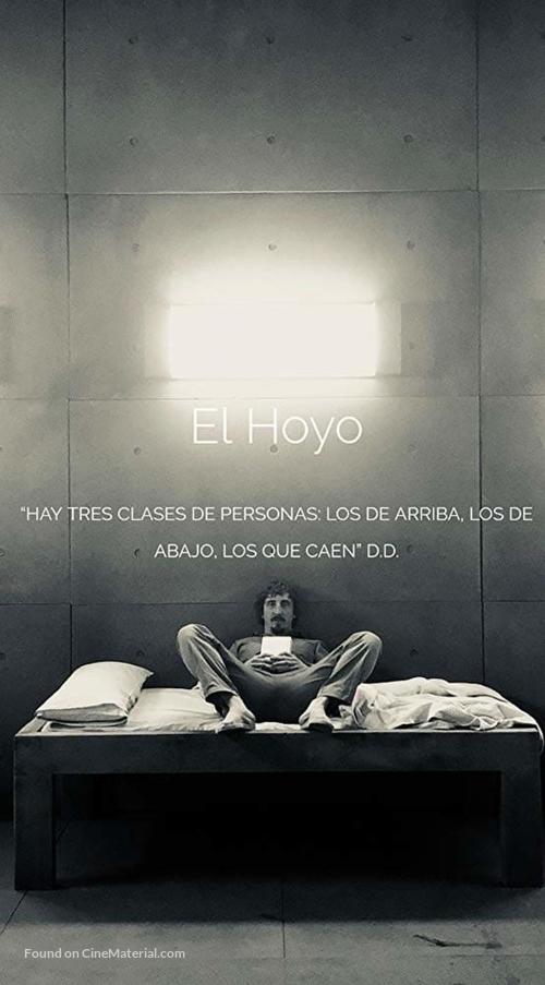 El Hoyo - Spanish Movie Poster
