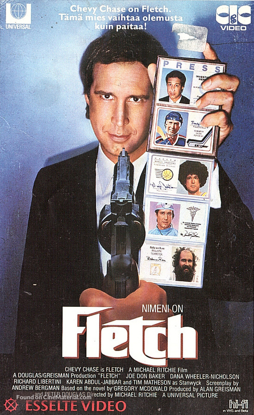 Fletch - Finnish Movie Cover