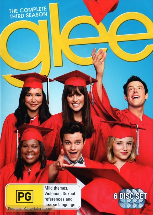 &quot;Glee&quot; - Australian DVD movie cover