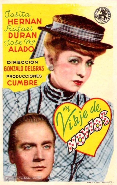 Un viaje de novios - Spanish Movie Poster