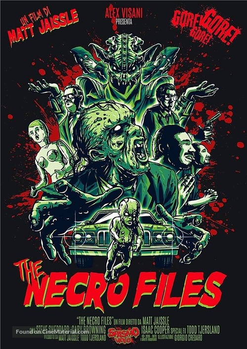 The Necro Files - Italian DVD movie cover