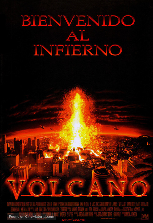 Volcano - Spanish Movie Poster