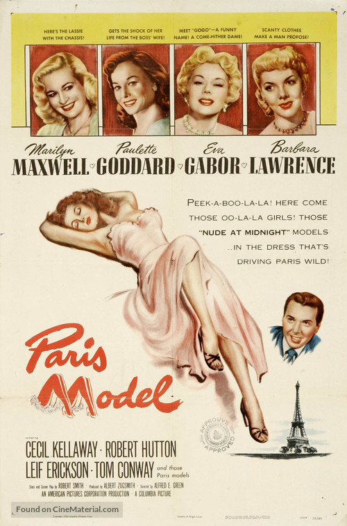 Paris Model - Movie Poster