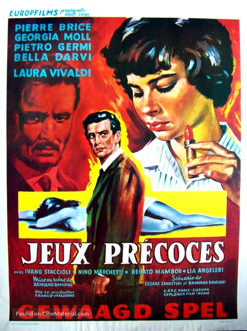 Il rossetto - Belgian Movie Poster