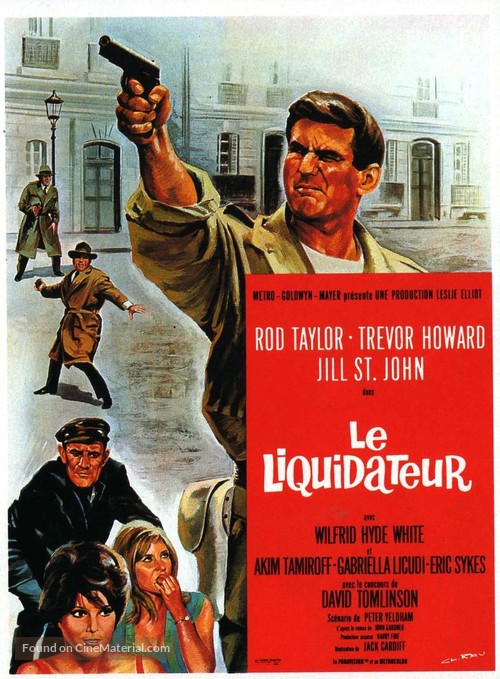 The Liquidator - French Movie Poster
