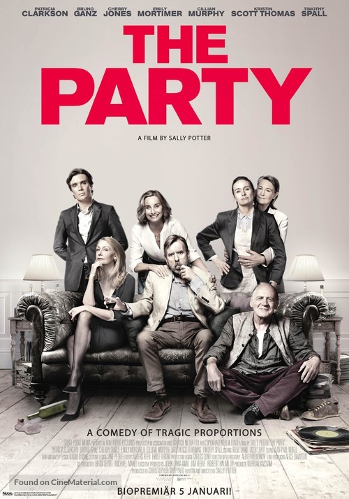 The Party - Swedish Movie Poster