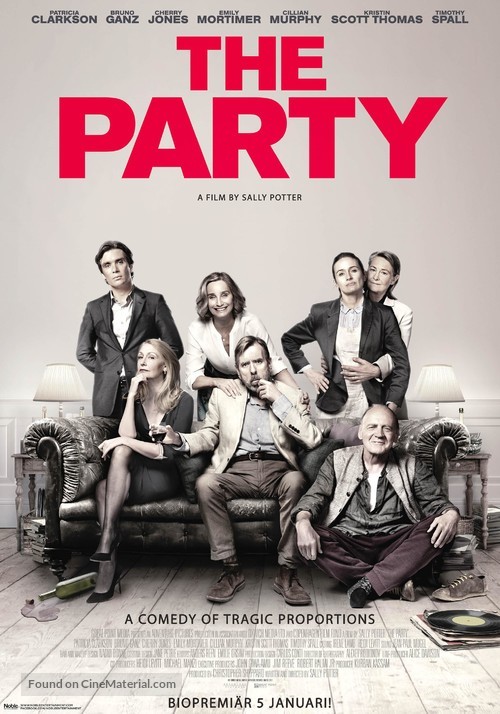 The Party - Swedish Movie Poster