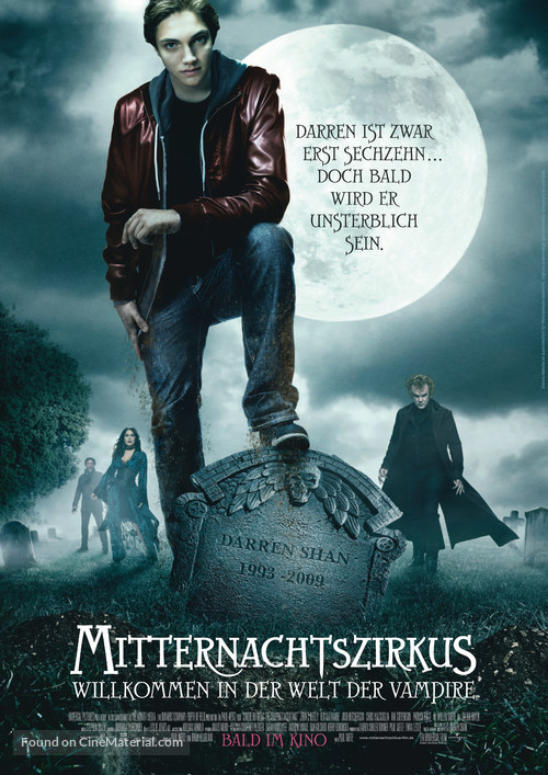 Cirque du Freak: The Vampire&#039;s Assistant - German Movie Poster