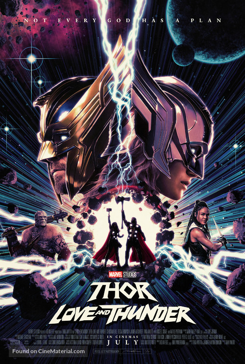 Thor: Love and Thunder - British Movie Poster