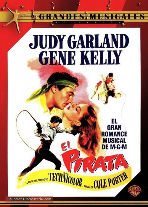 The Pirate - Spanish DVD movie cover