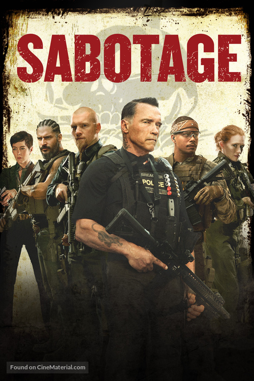 Sabotage - DVD movie cover