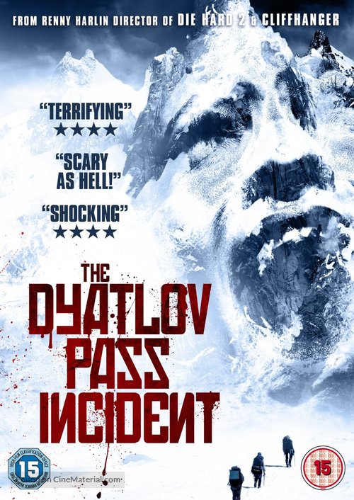 The Dyatlov Pass Incident - British DVD movie cover