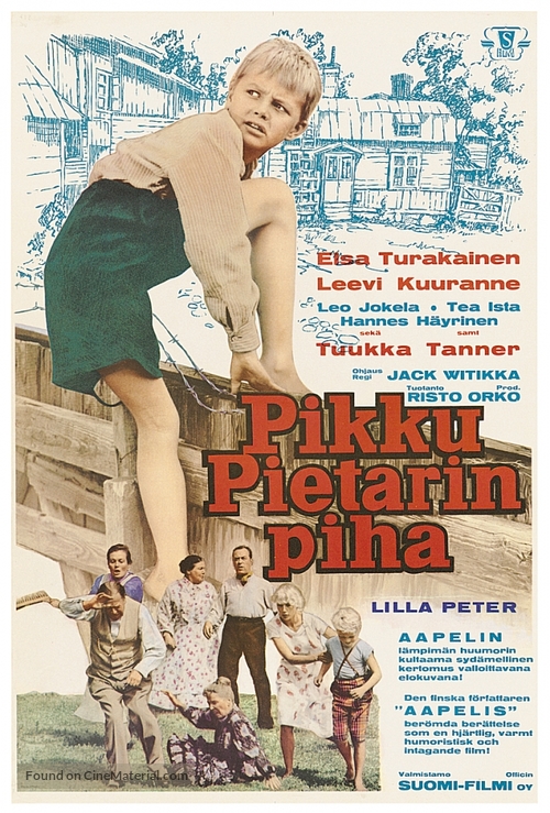 Pikku Pietarin piha - Finnish Movie Poster