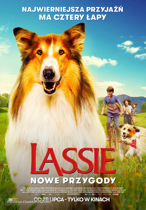 Lassie - Ein neues Abenteuer - Polish Movie Poster